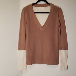 Anthropologie Laurie b. V-neck sweater
